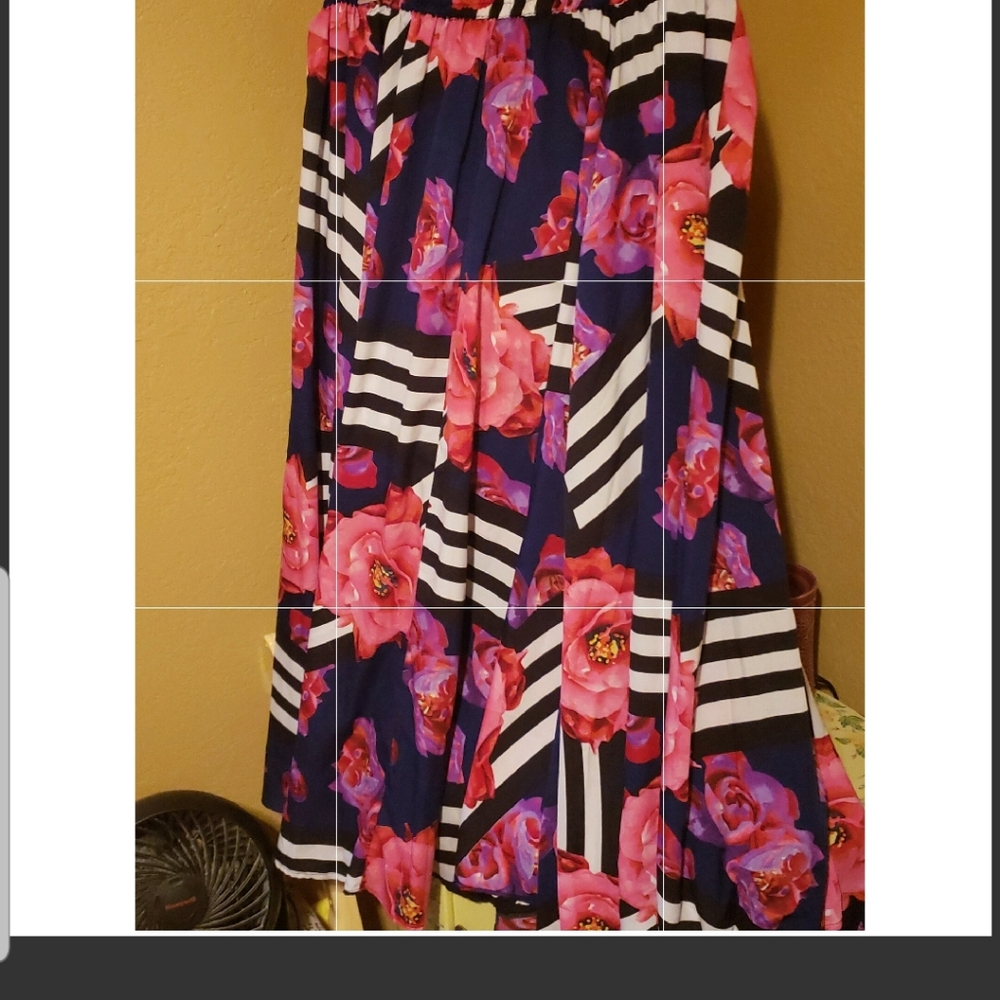 Burlington Coat Factory full skirt with flowers